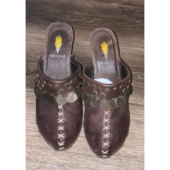 Volatile Women's Heeled Clogs - Picture 11 of 16